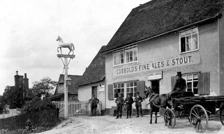 The White Horse circa 1905